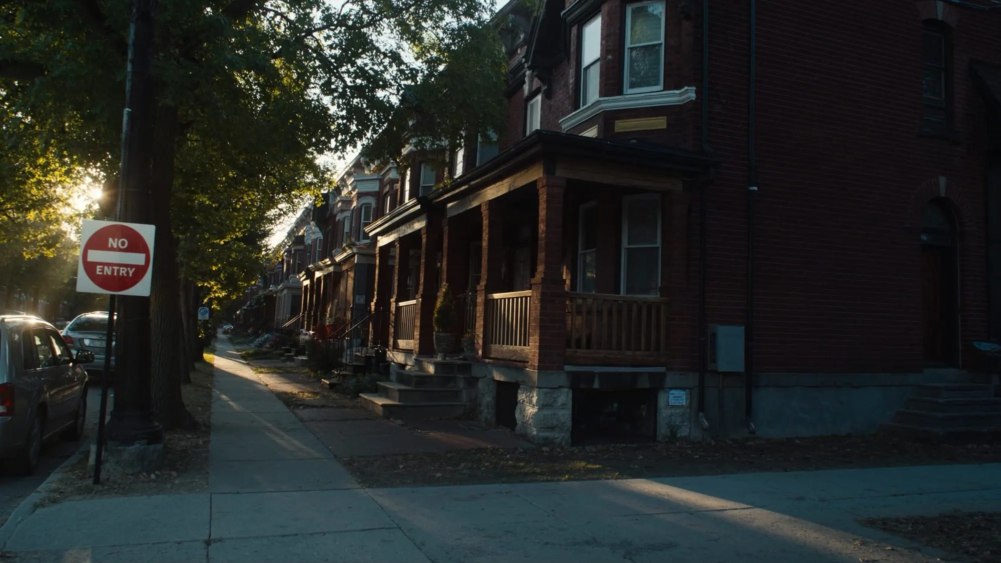 Illustrative photo of a Toronto street of red-brick Victorian and Edwardian semi-detached houses